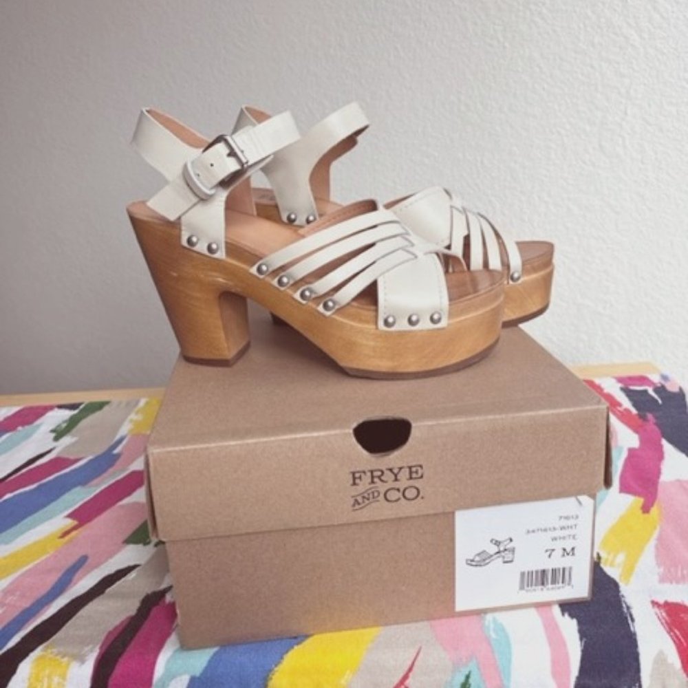 Frye & Co. Greta Woven Clog